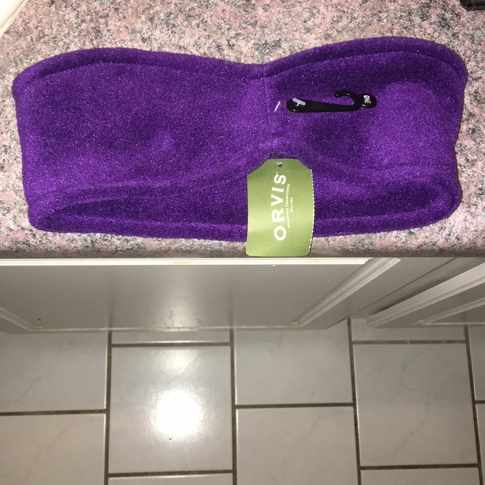 ORVIS Sporting Traditions purple headband
